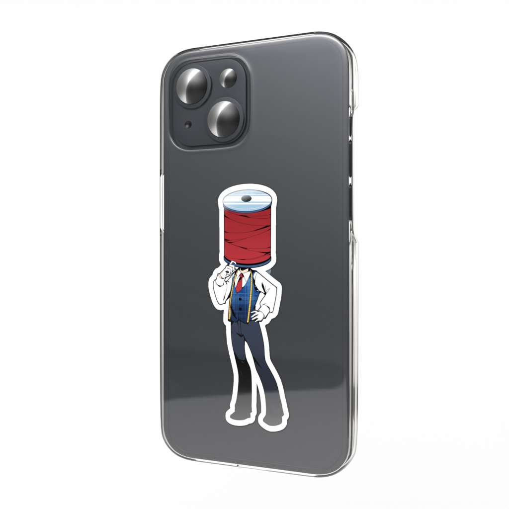 異形頭(裁縫) スマホステッカー