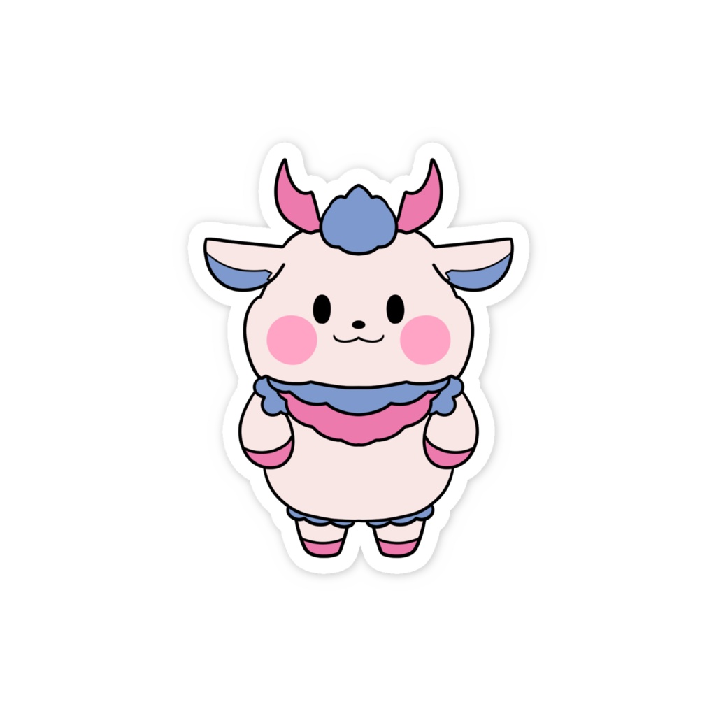 きりん　スマホステッカー