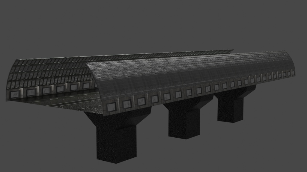 高速道路.blender