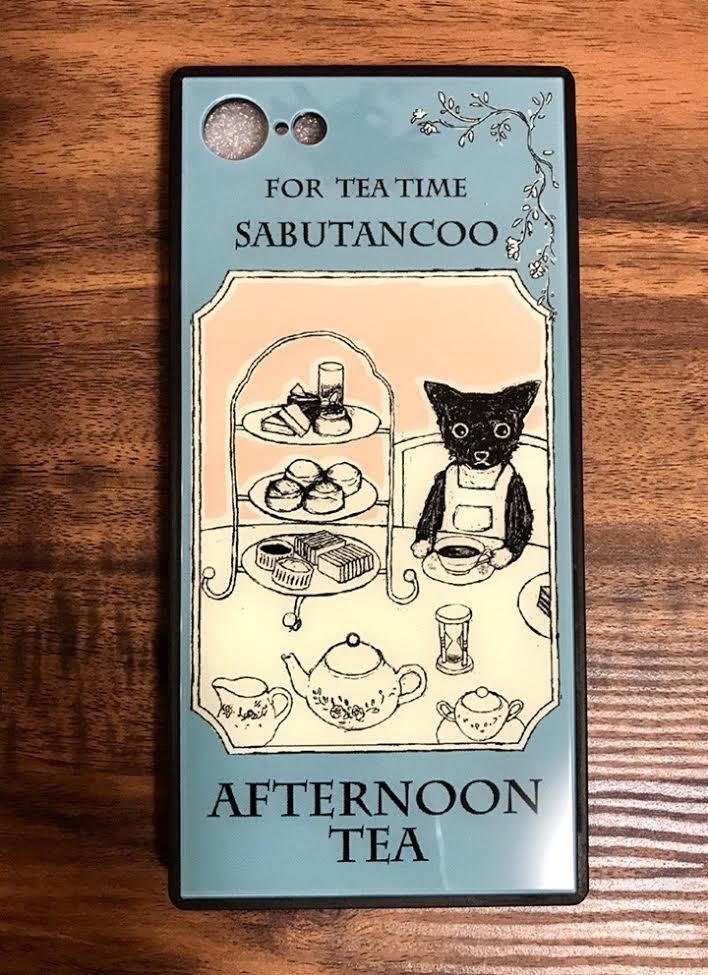 スクエア型iPhoneケース アフタヌーンティー