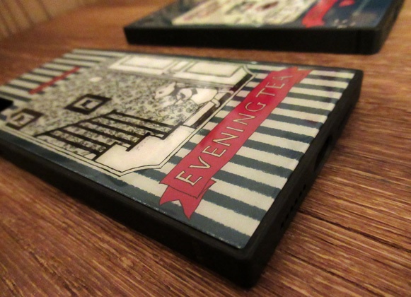 スクエア型iPhoneケース アフタヌーンティー