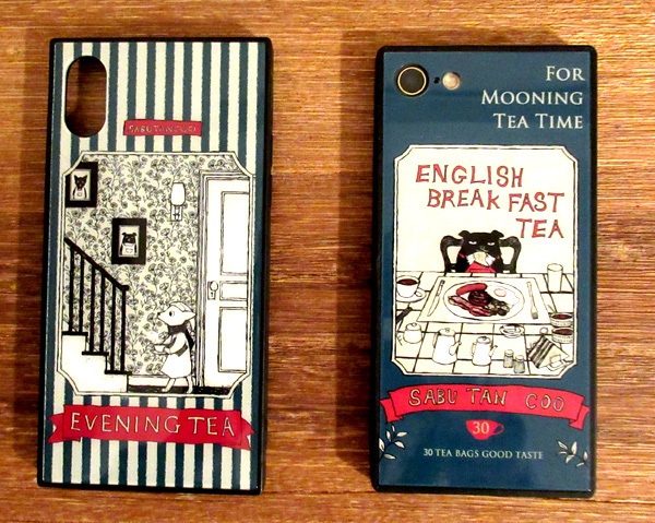 スクエア型iPhoneケース イブニングティー