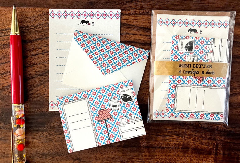 豆レターセット　リビング