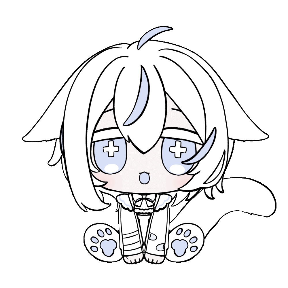 ⟡動くミニキャラGIF ¦ Bセット