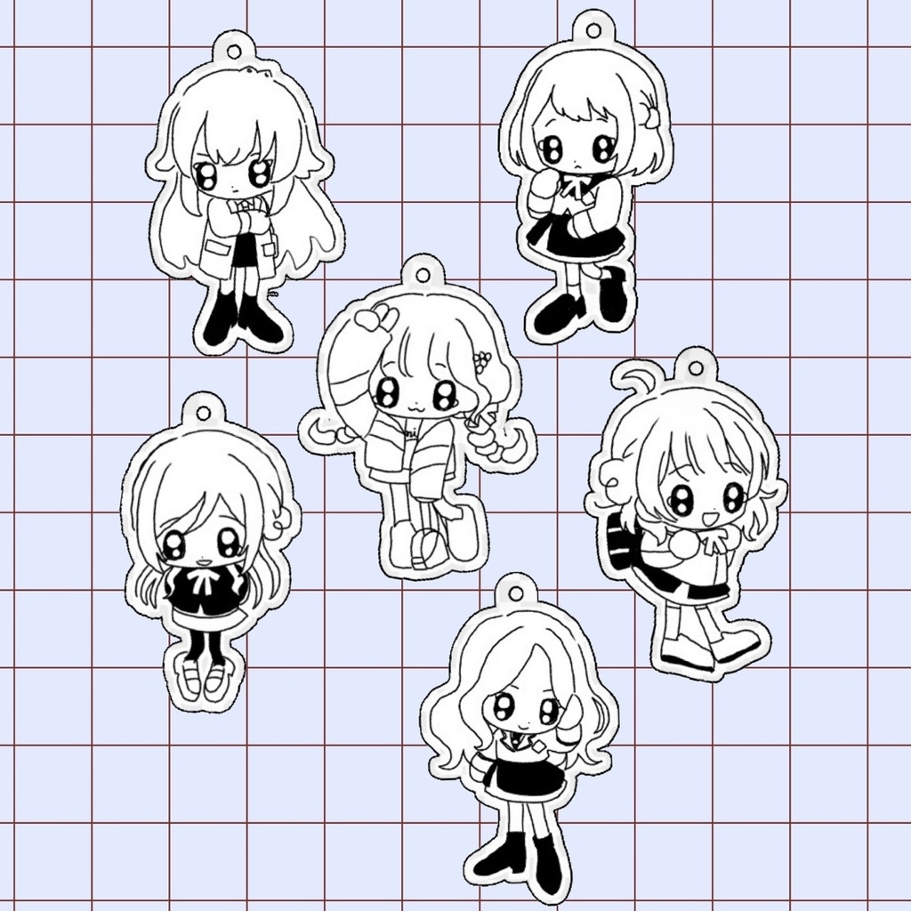 ぽにゃアクキー