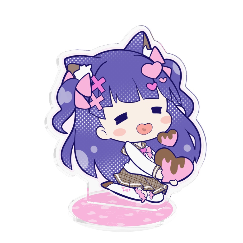白瀬雪見とチョコレートなアクスタ♡10×10㎝