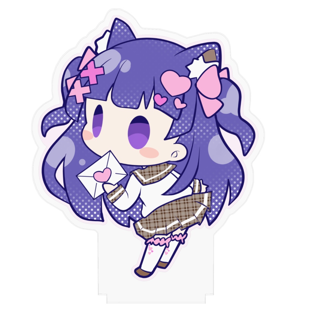 白瀬雪見からラブレターなアクスタ♡10×10㎝