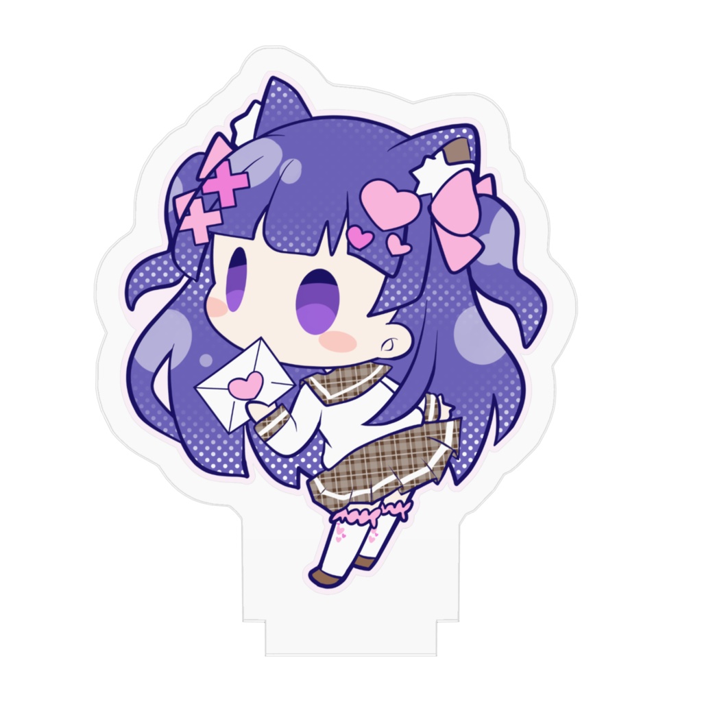 白瀬雪見からラブレターなアクスタ♡5×5㎝