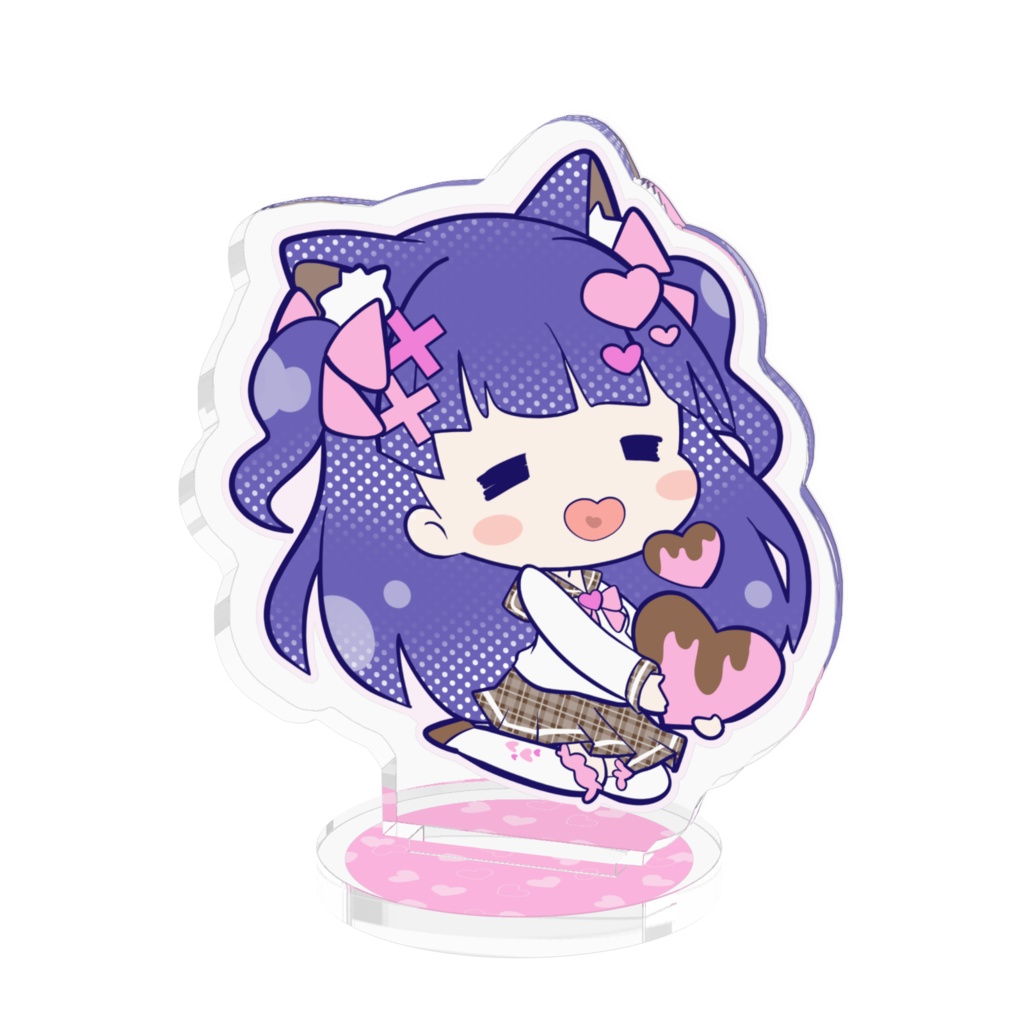 白瀬雪見とチョコレートなアクスタ♡5×5㎝