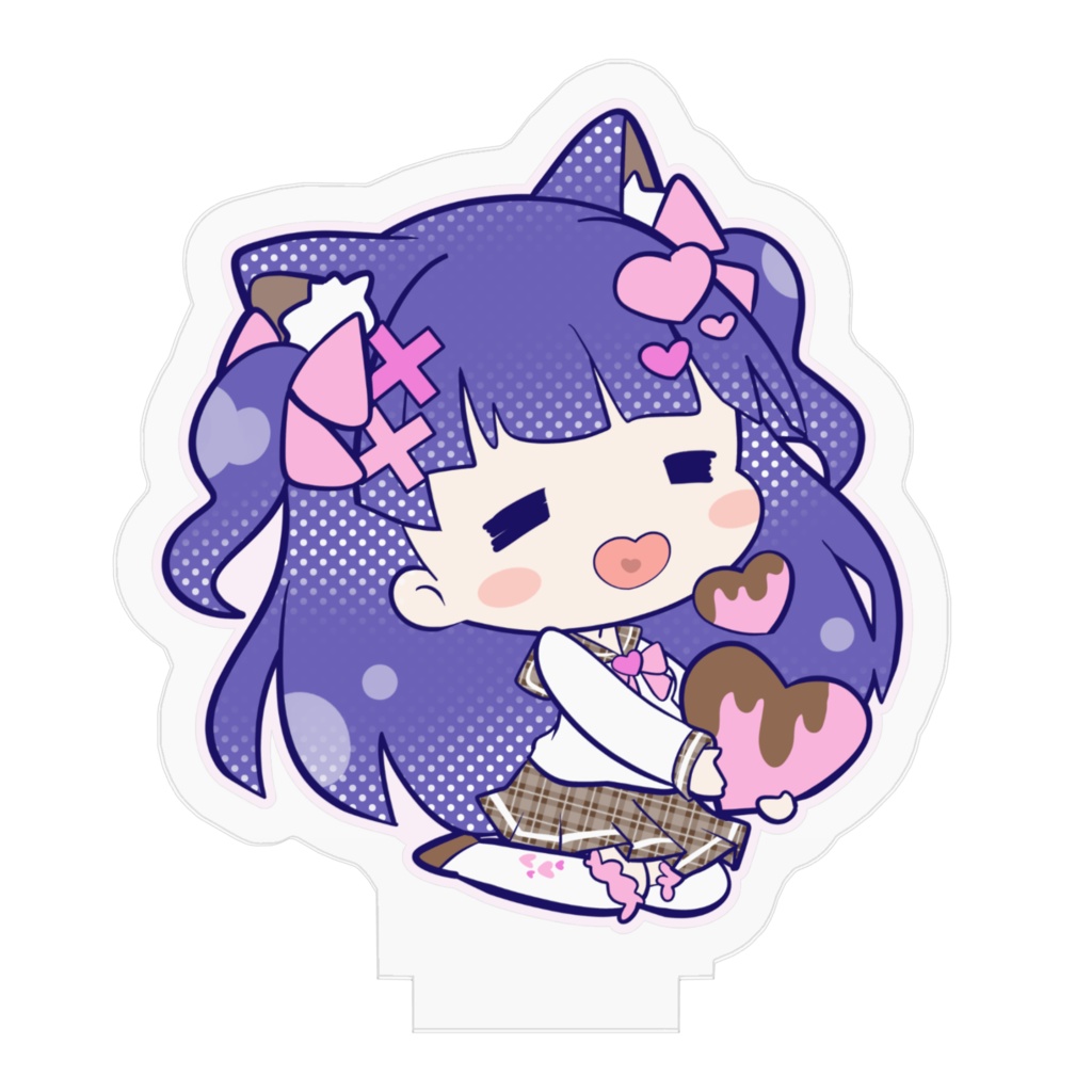 白瀬雪見とチョコレートなアクスタ♡5×5㎝