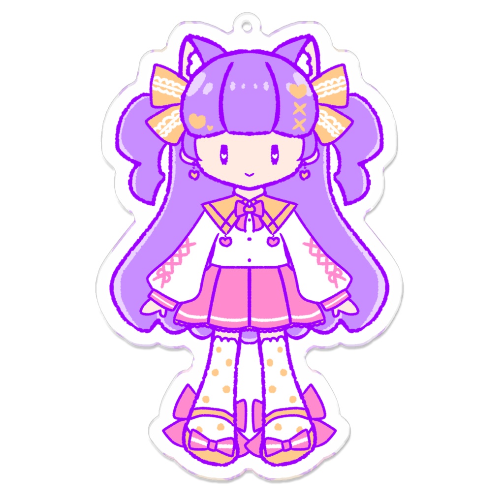 白瀬雪見のゆめかわなアクキー♡10×10㎝