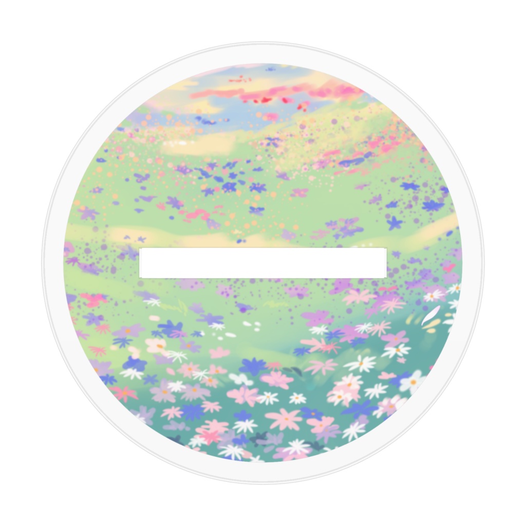 【白瀬雪見】アクリルスタンド【誕生日グッズ】7×7cm