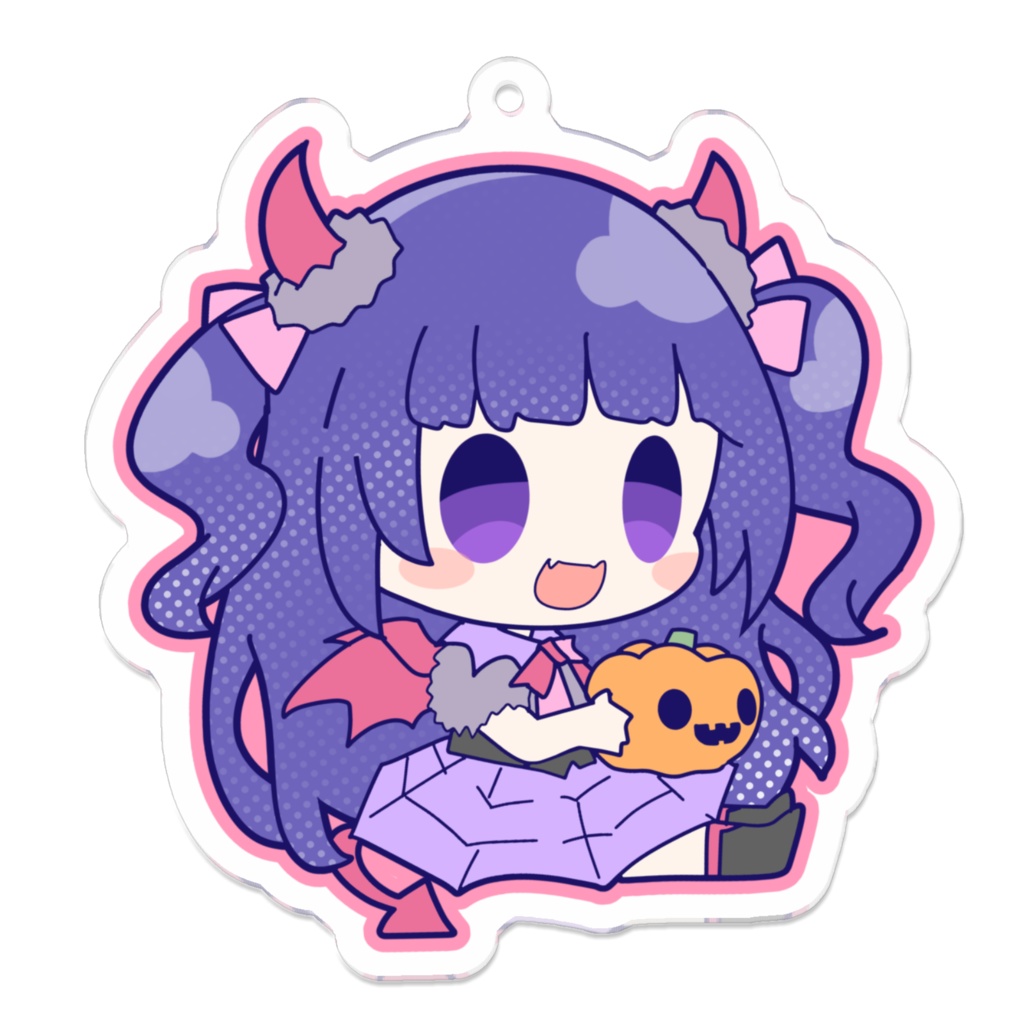 白瀬雪見とハロウィン！なアクキー♡7×7cm