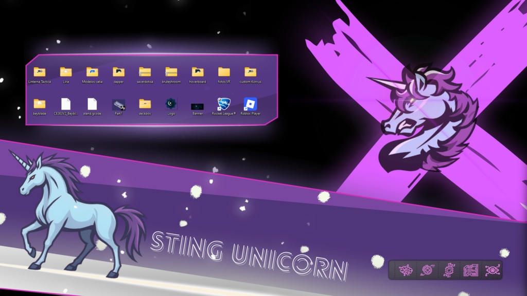 Sting Unicorn Wallpaper Beyblade X