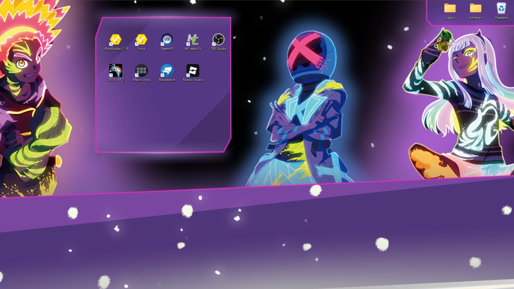 Beyblade X Purple Wallpaper
