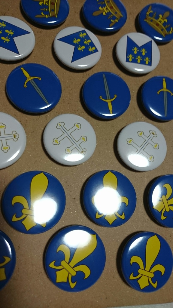 マグネット:ジャンヌダルク列聖100周年記念グッズ