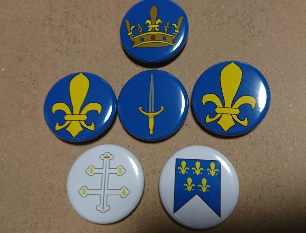 マグネット:ジャンヌダルク列聖100周年記念グッズ