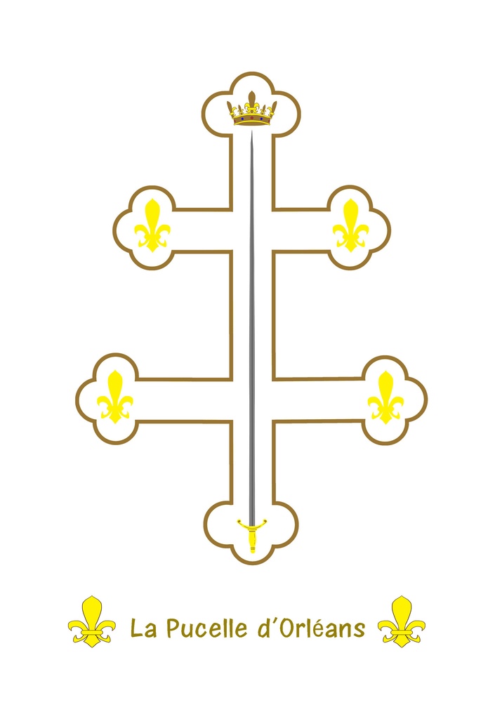 ポストカード:ジャンヌダルク列聖100周年記念グッズ