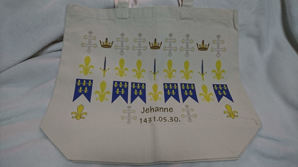 トートバッグLサイズ:ジャンヌダルク列聖100周年記念グッズ