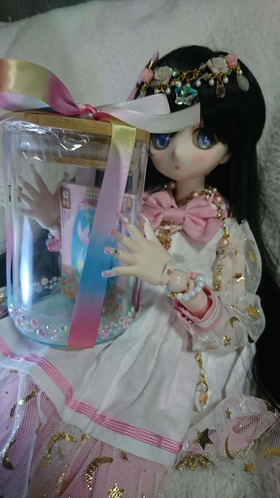 瓶入り豆本「瓶入リ人魚ヲ値段応相談」:瓶入りラッピングつき