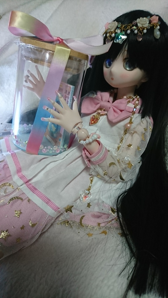 瓶入り豆本「瓶入リ人魚ヲ値段応相談」:瓶入りラッピングつき