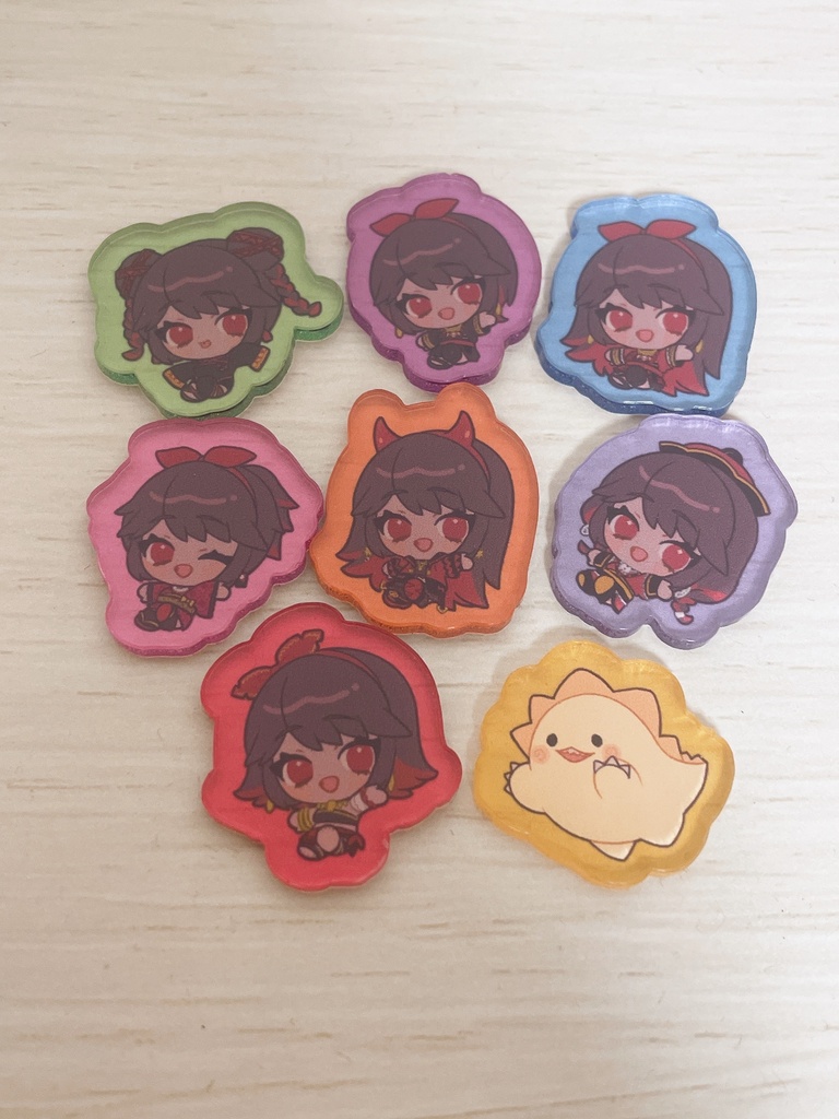 アクリルパーツ詰め合わせ