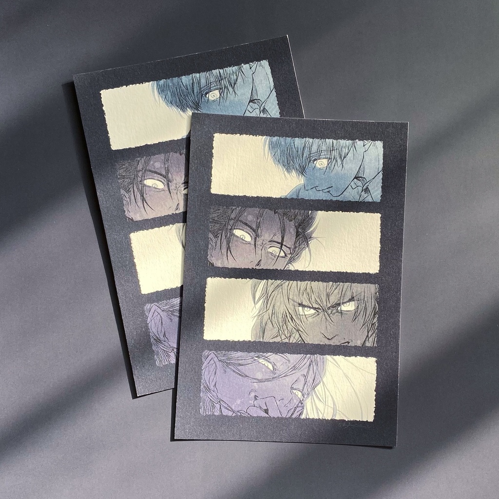 【𝖯𝗈𝗌𝗍𝖼𝖺𝗋𝖽】𝖭𝖾𝗀𝖺𝗍𝗂𝗏𝖾 𝖤𝗆𝗈𝗍𝗂𝗈𝗇𝖺𝗅 𝖤𝗒𝖾𝗌 / 1枚