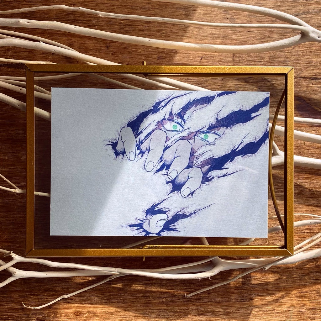 【𝖯𝗈𝗌𝗍𝖼𝖺𝗋𝖽】Cut through / 1枚