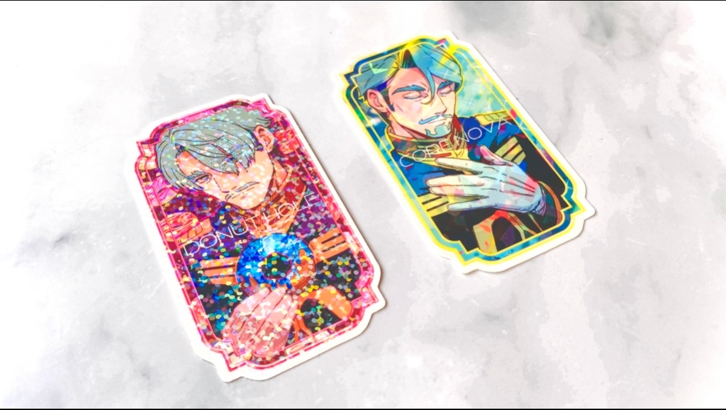 【GQX 𝗌𝗍𝗂𝖼𝗄𝖾𝗋 𝗌𝖾𝗍】GQX ステッカーセット