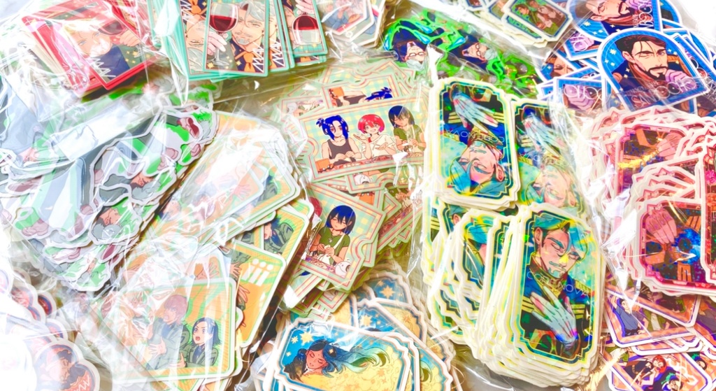 【GQX 𝗌𝗍𝗂𝖼𝗄𝖾𝗋 𝗌𝖾𝗍】GQX ステッカーセット