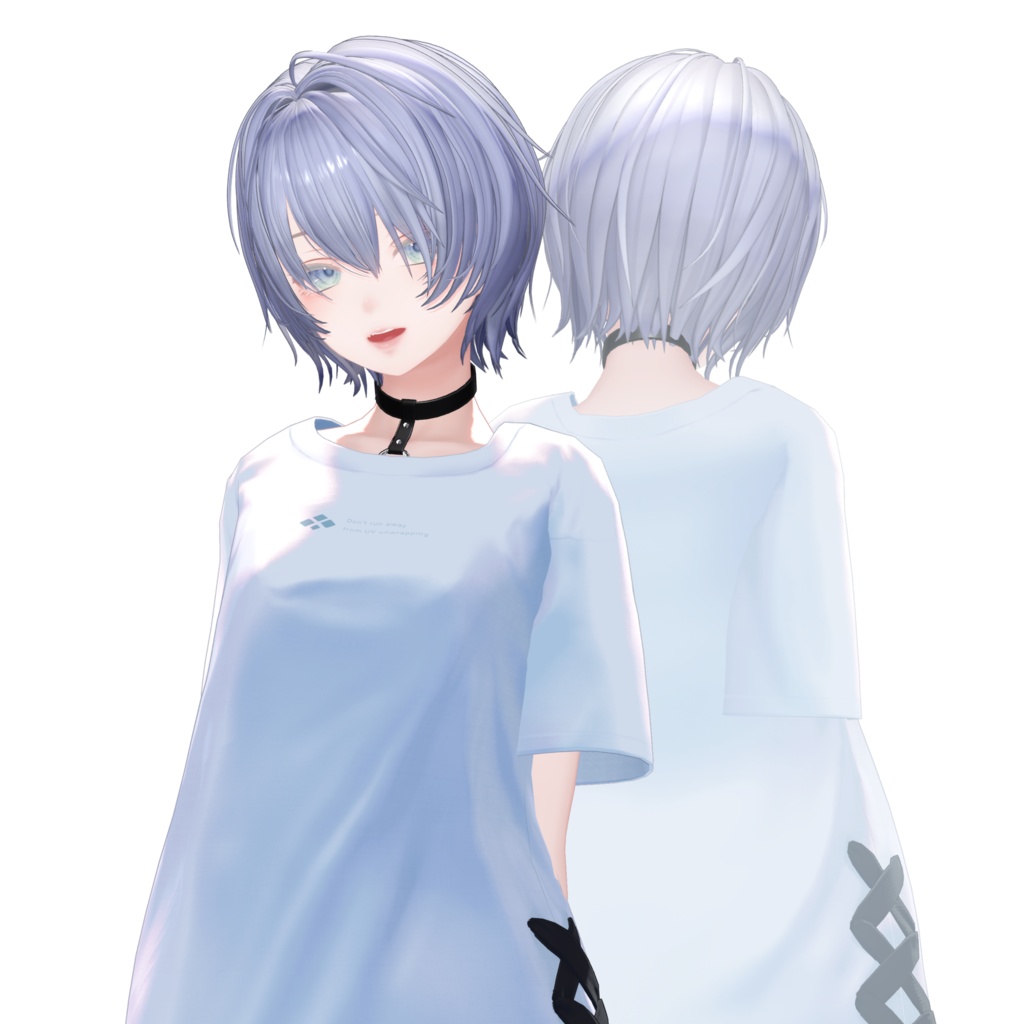 【耳かけギミック】すっきりショートヘア