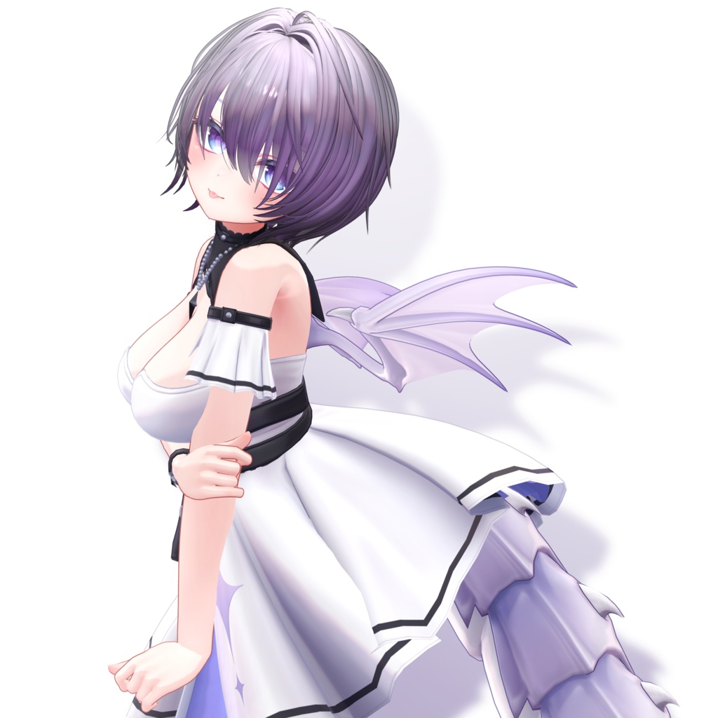 【耳かけギミック】すっきりショートヘア