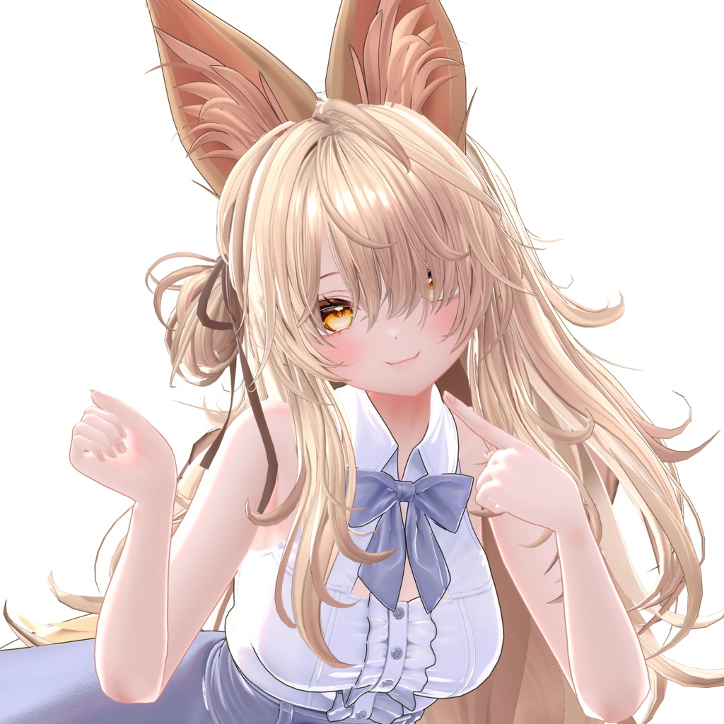 メカクレおおかみヘア