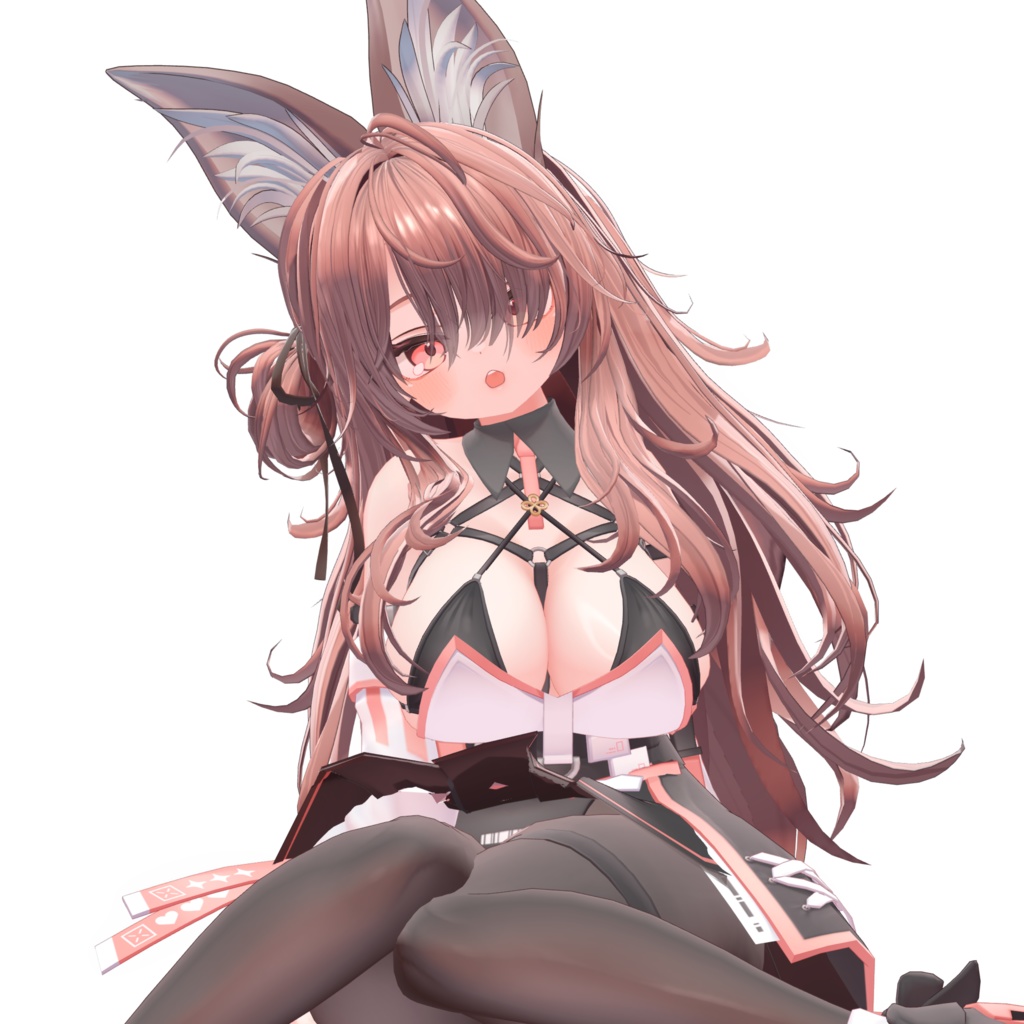 メカクレおおかみヘア