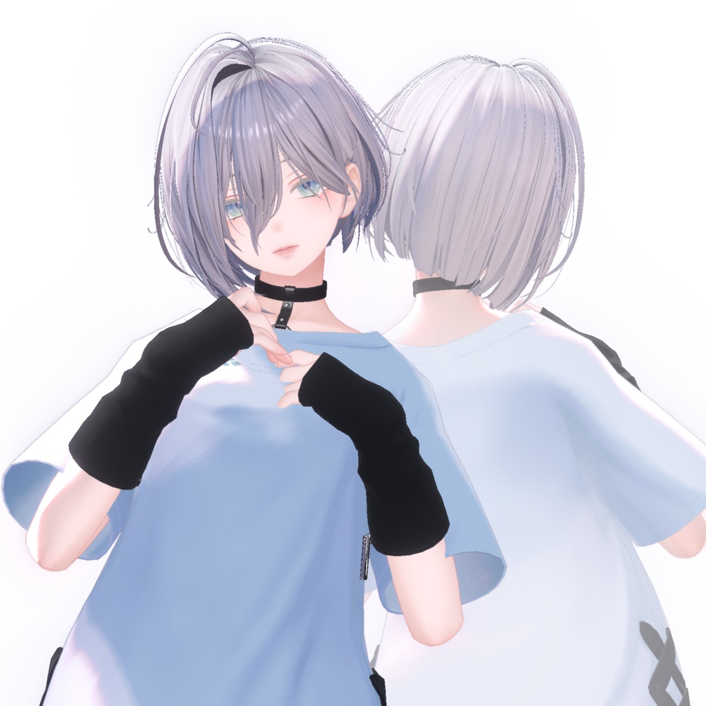 前下がりアシメボブ