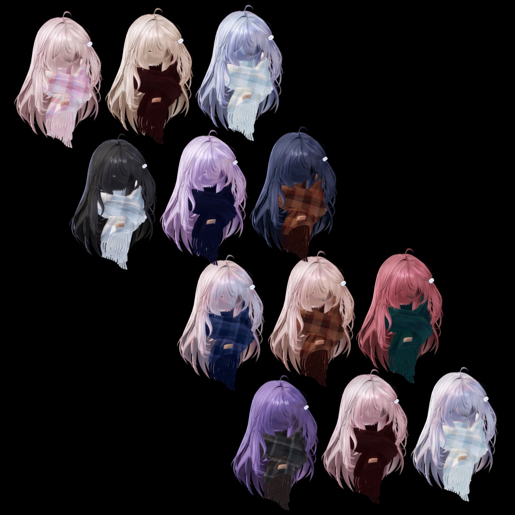 🎈SALE🎈【マフラーギミック】ぬくぬくロング