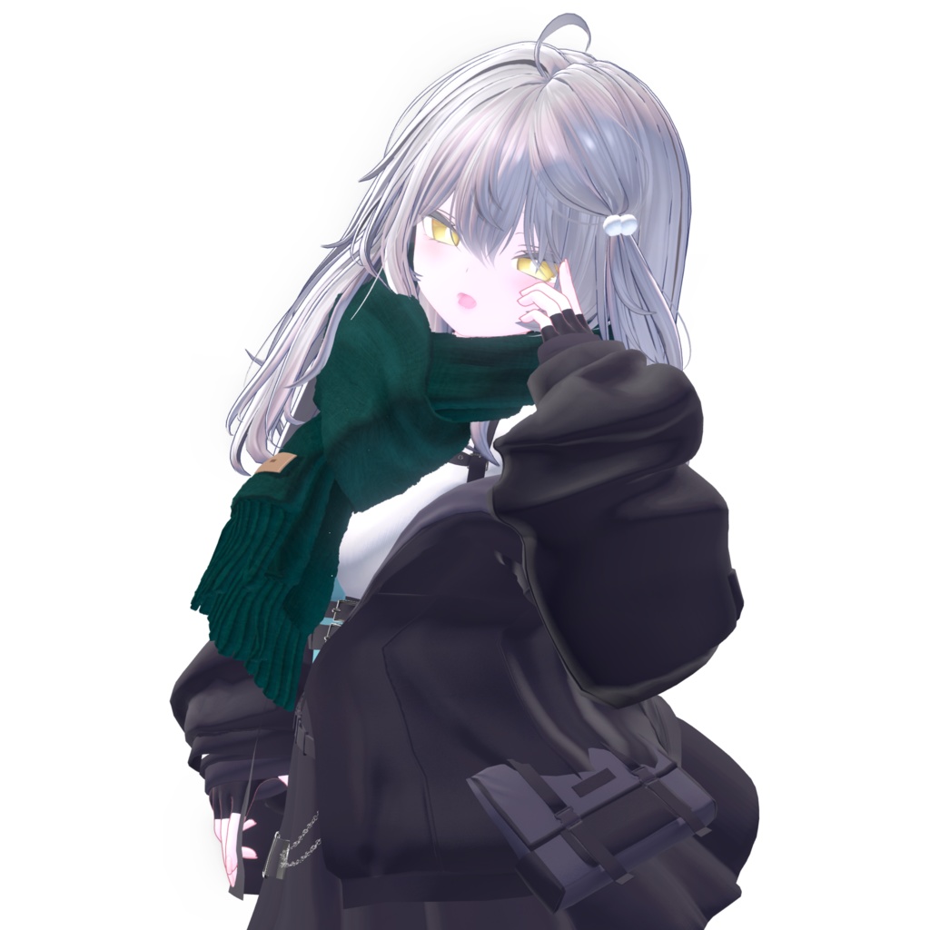 🎈SALE🎈【マフラーギミック】ぬくぬくロング