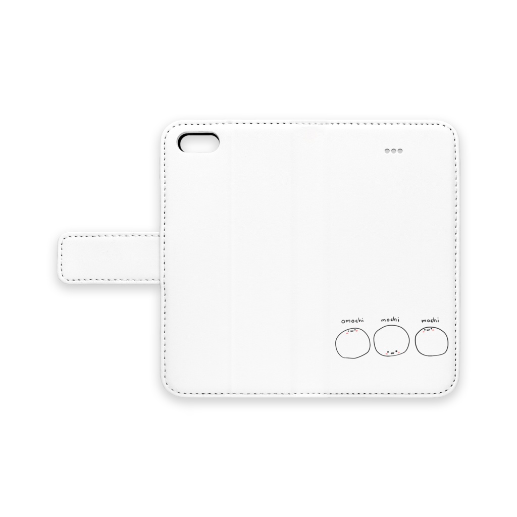 もちょんiphonケース(手帳型)