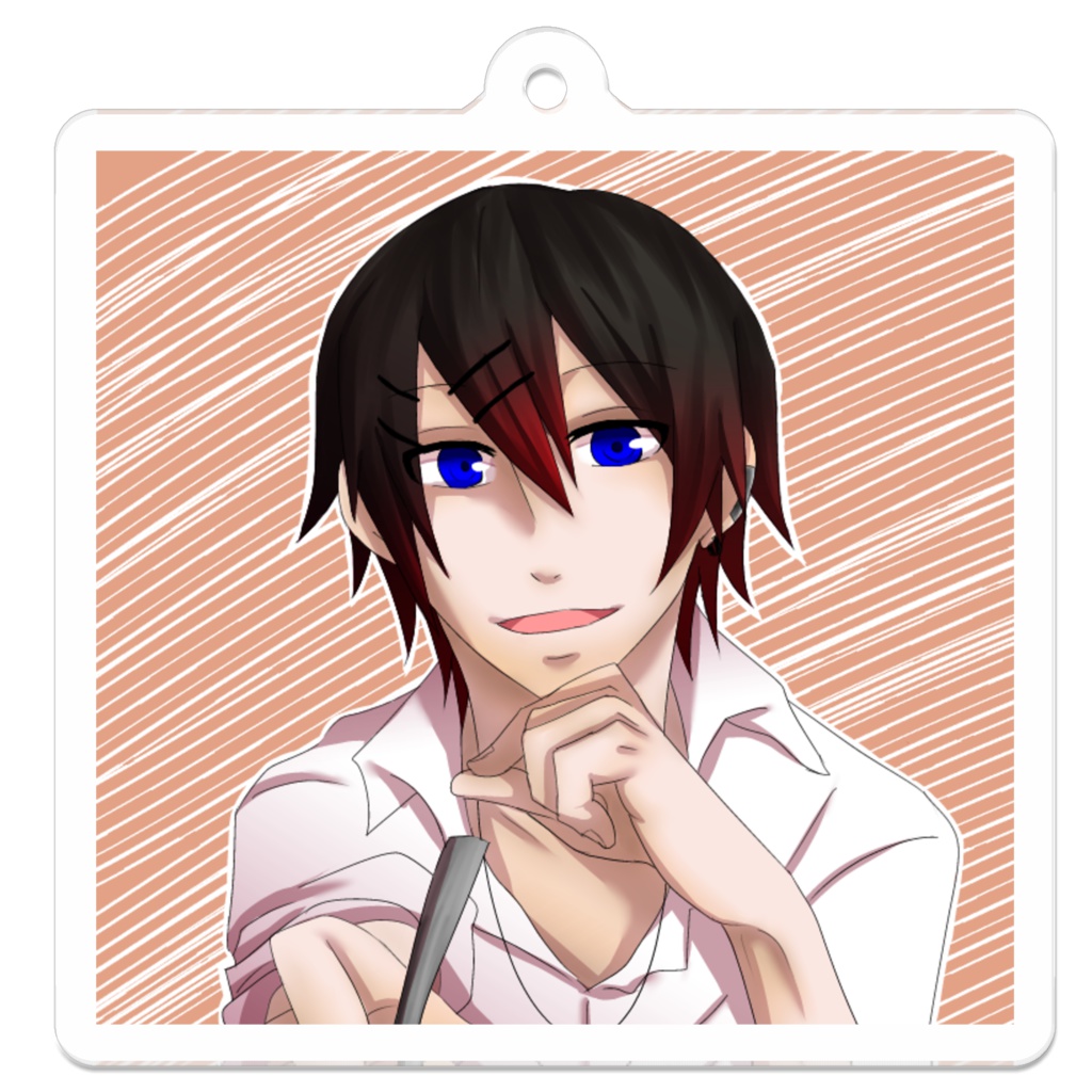 朔田暁人アクリルキーホルダー