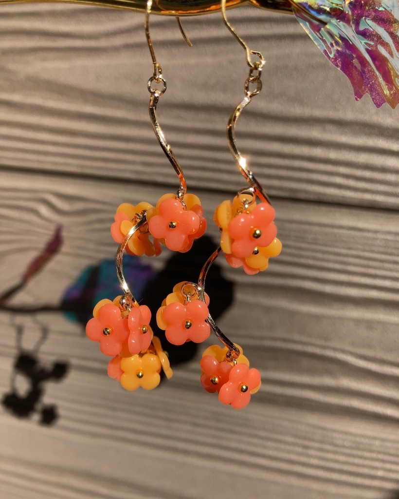 金木犀の耳飾り