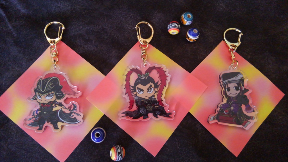 呂布軍アクリルキーホルダー