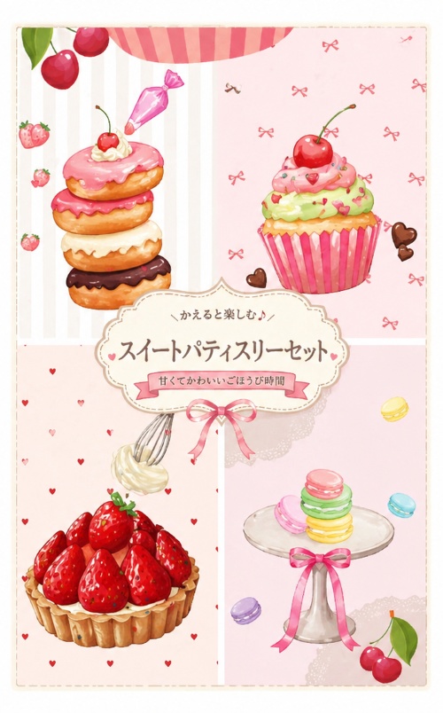 スイートパティスリーセット