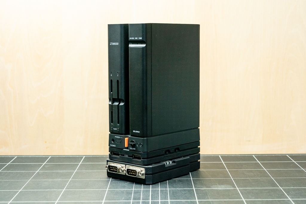 「JU-BASE68Z」X68000 Z用じょいぽーとU君ケース