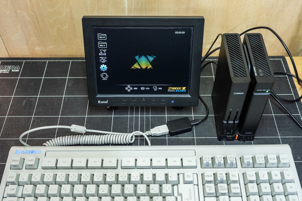「ZKB-EAK2PE」X68000 Z EAKキーボードをProduct Editionで使えるようにするアダプター