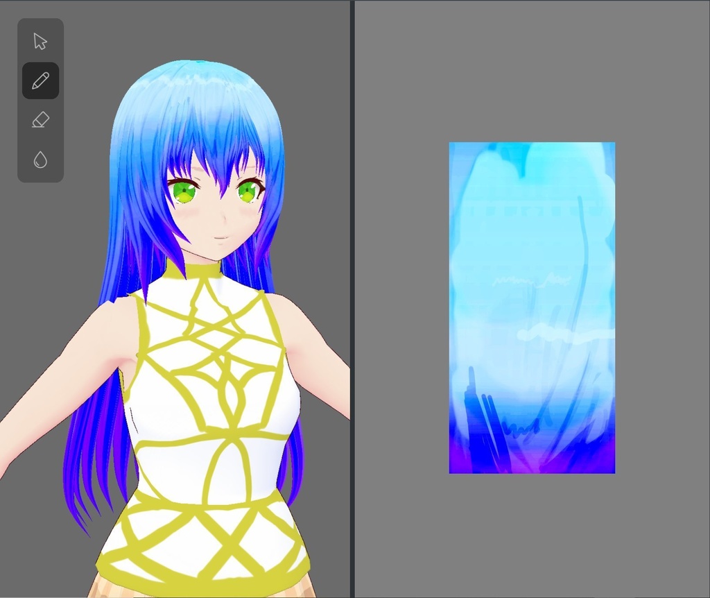 誰得なVRoid用髪テクスチャ集