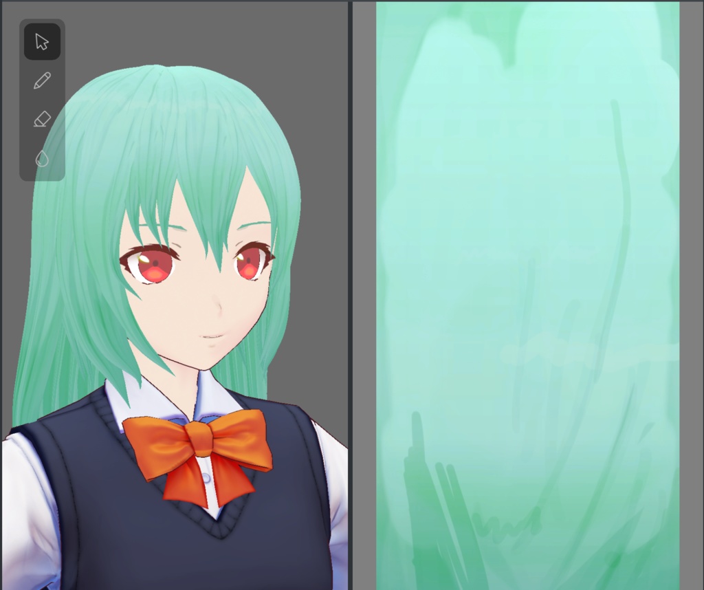 誰得なVRoid用髪テクスチャ集2