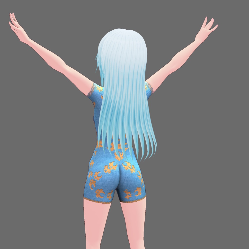 雑で誰得な素体&ワンピース用テクスチャ集1