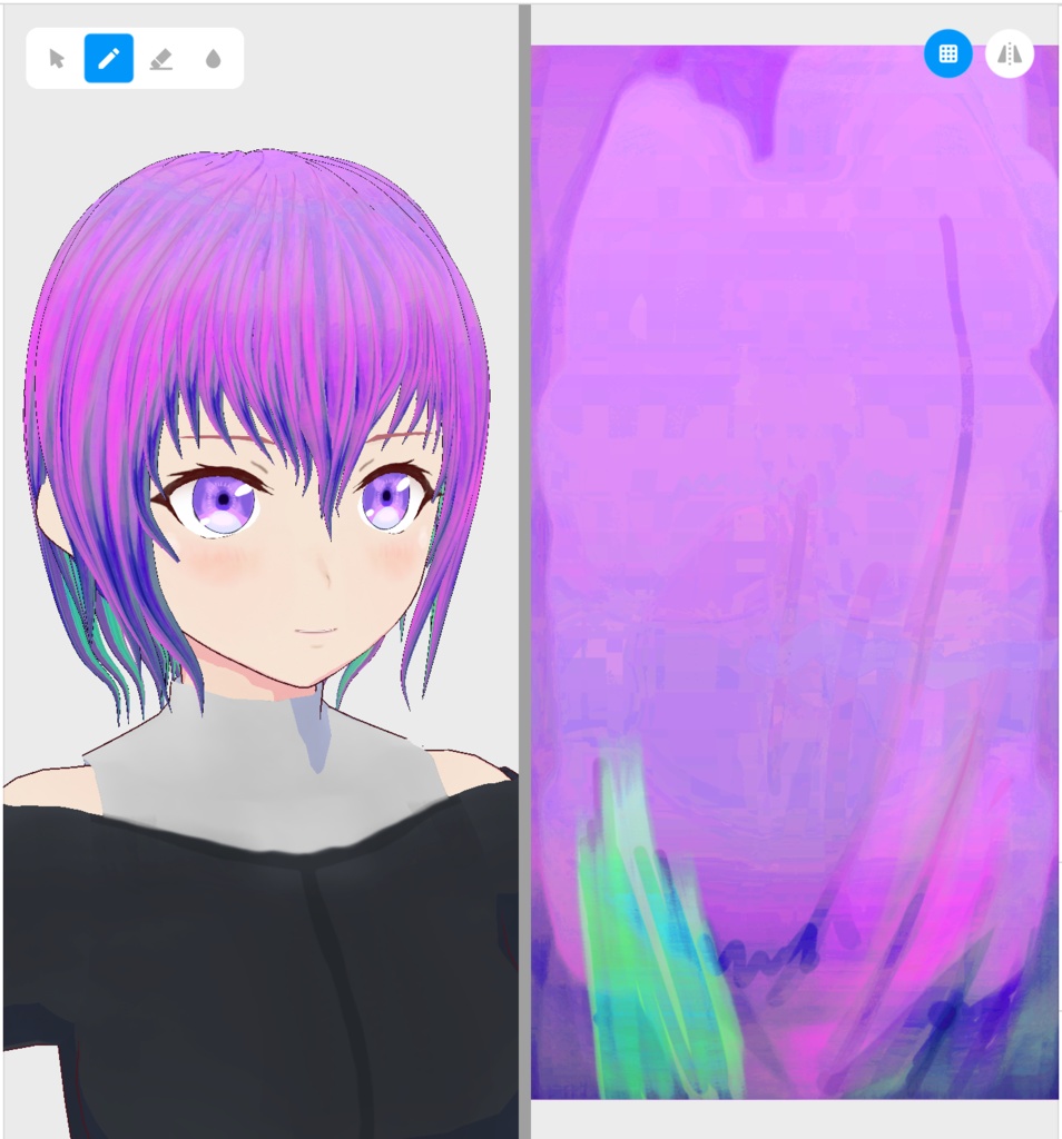 誰得な髪テクスチャ集2.5