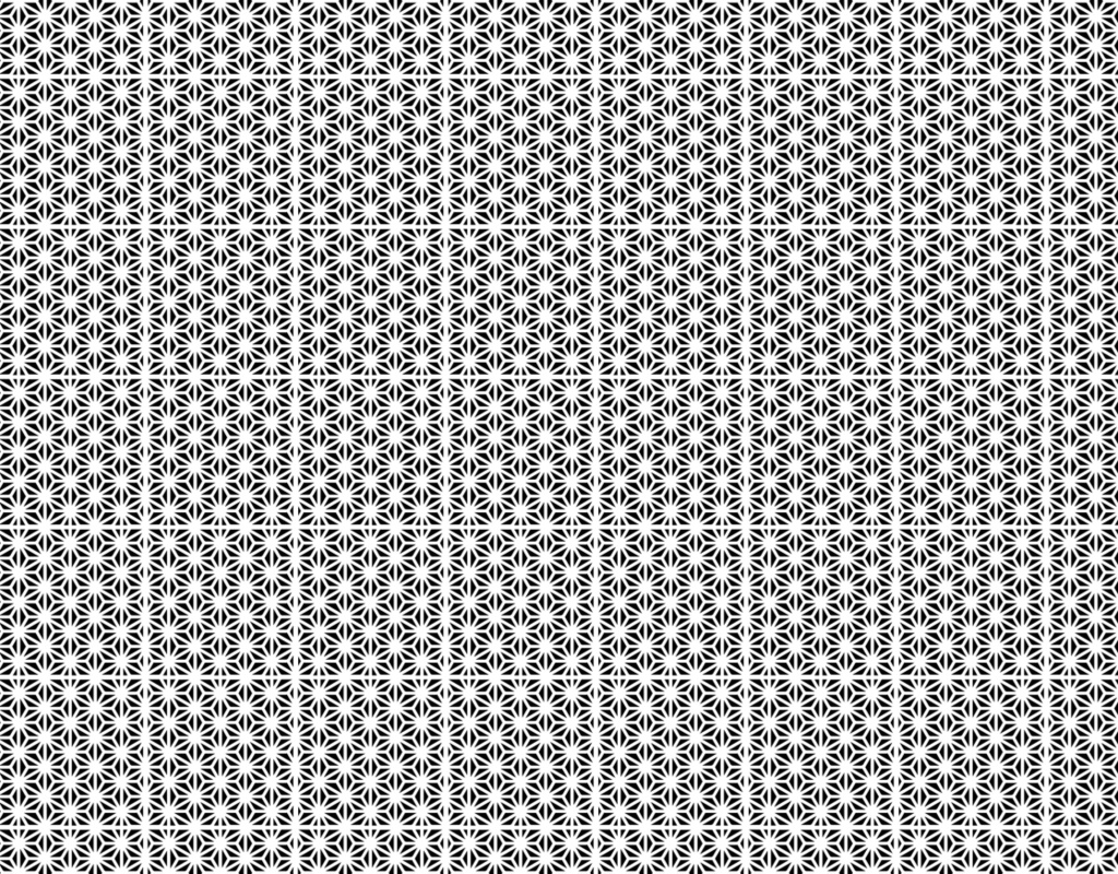 組子模様風パターン素材(Krita用)