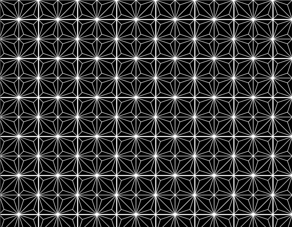 組子模様風パターン素材(Krita用)